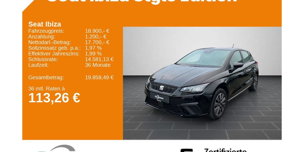 Seat Ibiza 17.511 km 17.290 &euro; Heidelberg 69123
