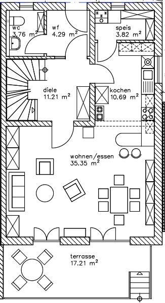 Doppelhaushälfte Simbach - 5 Zimmer, 157 m&sup2;, 1.300&euro; | Angebot:26634668