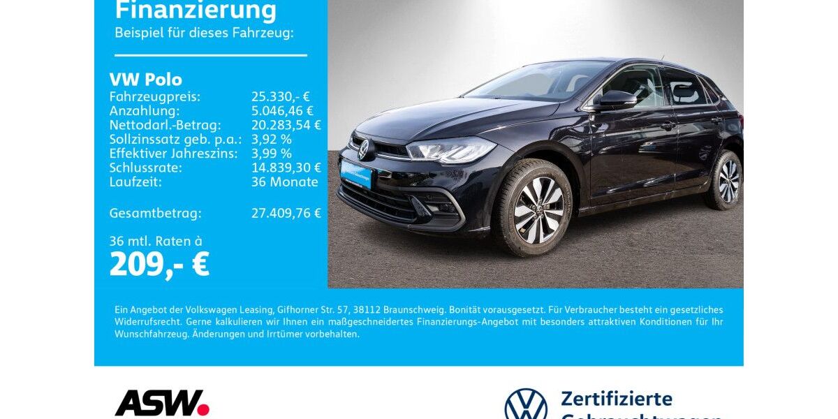 VW Polo 13.800 km 25.330 &euro; Neckarsulm 74172
