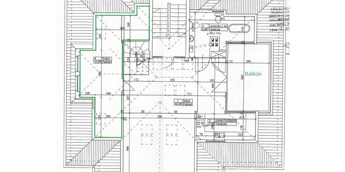 Dachgeschoßwohnung Korswandt - 2 Zimmer, 82 m&sup2;, 750&euro; | Angebot:26059847