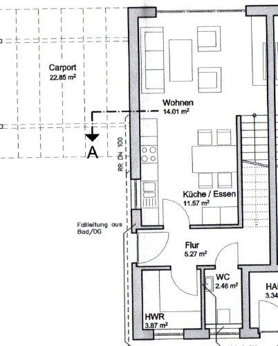 Doppelhaushälfte Legden - 3 Zimmer, 85 m&sup2;, 795&euro; | Angebot:26096765