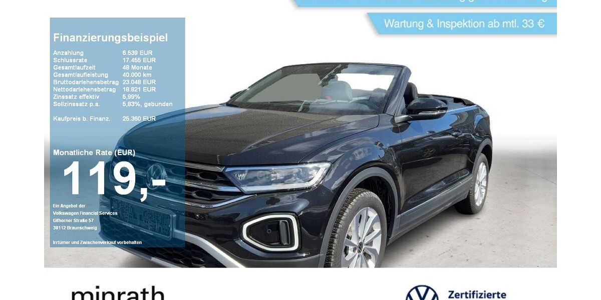 VW T-Roc 10.708 km 24.590 &euro; Moers 47441