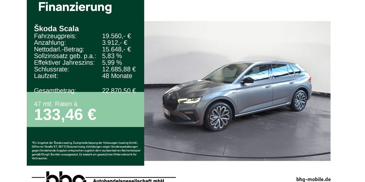 Skoda Scala 18.904 km 19.560 &euro; Ettlingen 76275