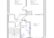 2 Raum Wohnung mit Gartenanteil in ruhiger,Zentrumsnaher Lage
