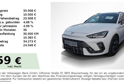 Cupra Leon 17.500 km 31.609 &euro; Lauf an der Pegnitz 91207