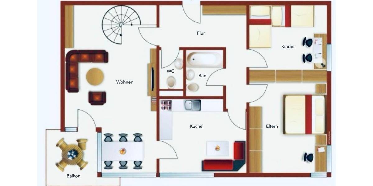 Maisonettenwohnung Puchheim - 4 Zimmer, 134 m&sup2;, 629.000&euro; | Angebot:26048436