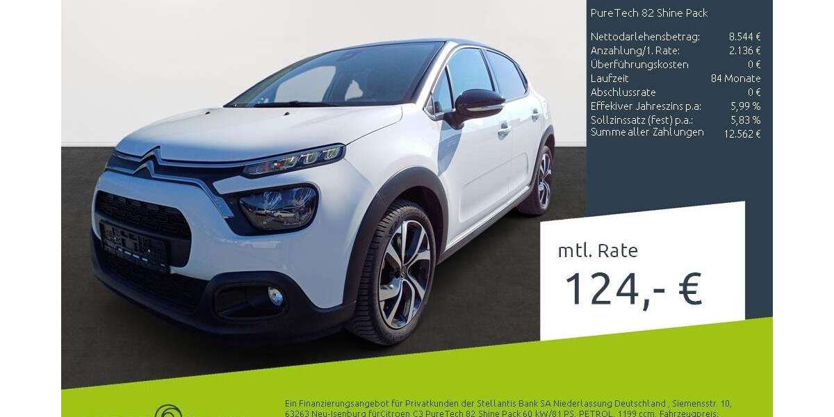 Citroen C3 22.834 km 10.680 &euro; Borken 46325