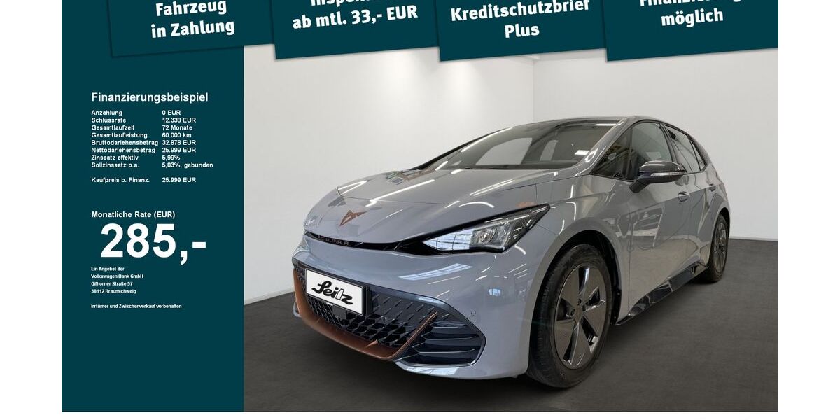 Cupra Born 16.905 km 25.748 &euro; Kaufbeuren 87600