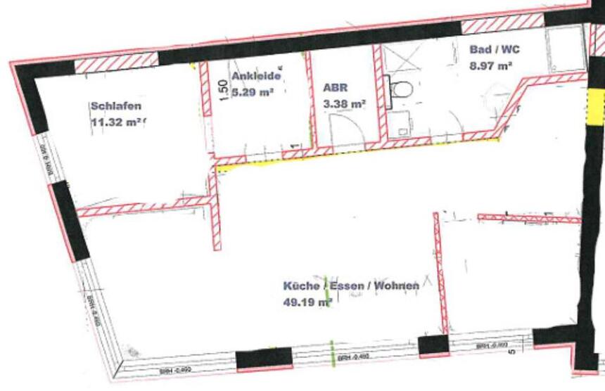 Wohnung in Gispersleben, Erstbezug zimmer