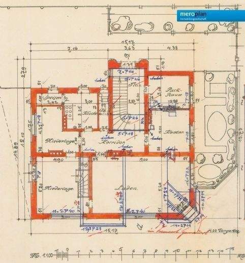Gewerbeobjekt Weimar Nordvorstadt - 5 Zimmer, 155 m&sup2;, 935&euro; | Angebot:25210070