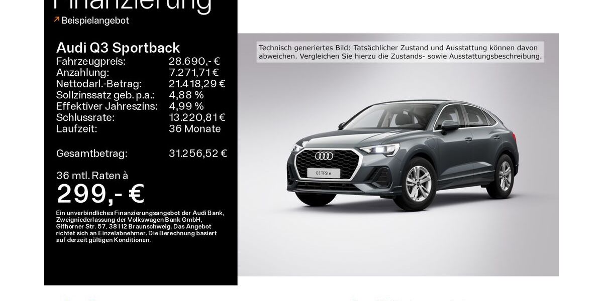 Audi Q3 74.124 km 28.690 € Hofheim 65719