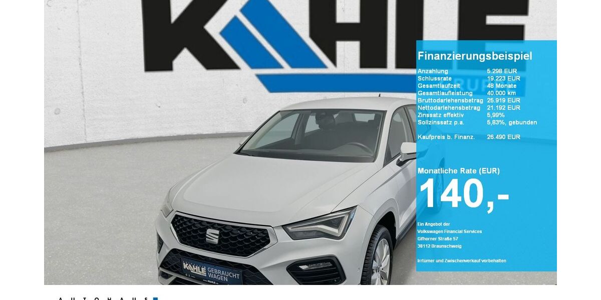 Seat Ateca 22.926 km 26.490 &euro; Nienburg 31582