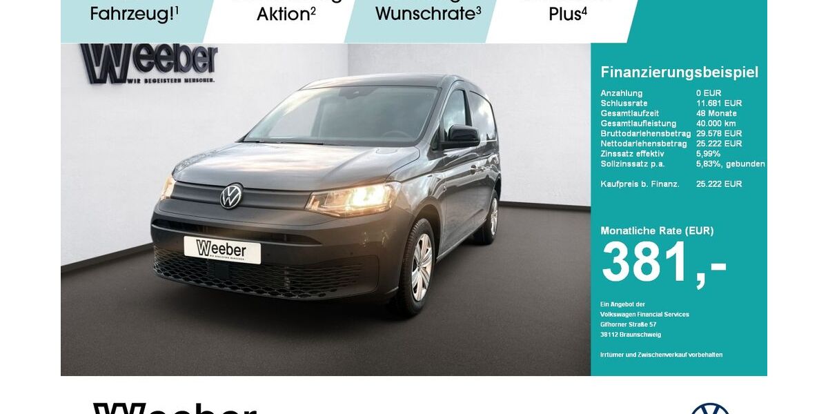 VW Caddy 1.015 km 24.888 &euro; Herrenberg 71083