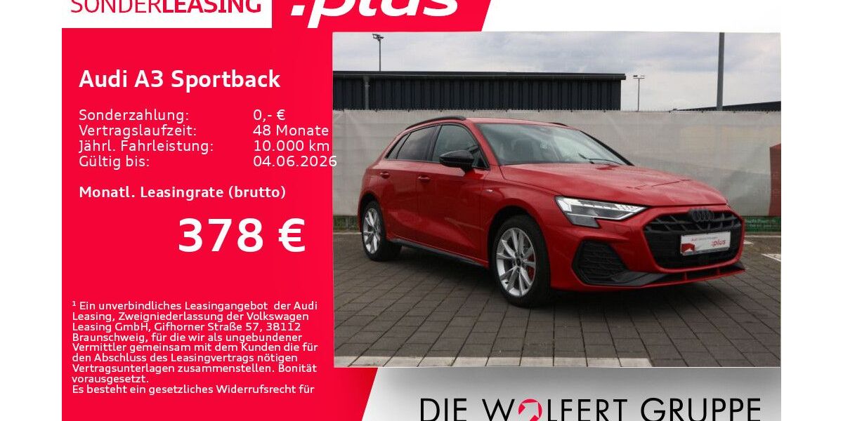 Audi A3 5.723 km 42.140 &euro; Großwallstadt 63868