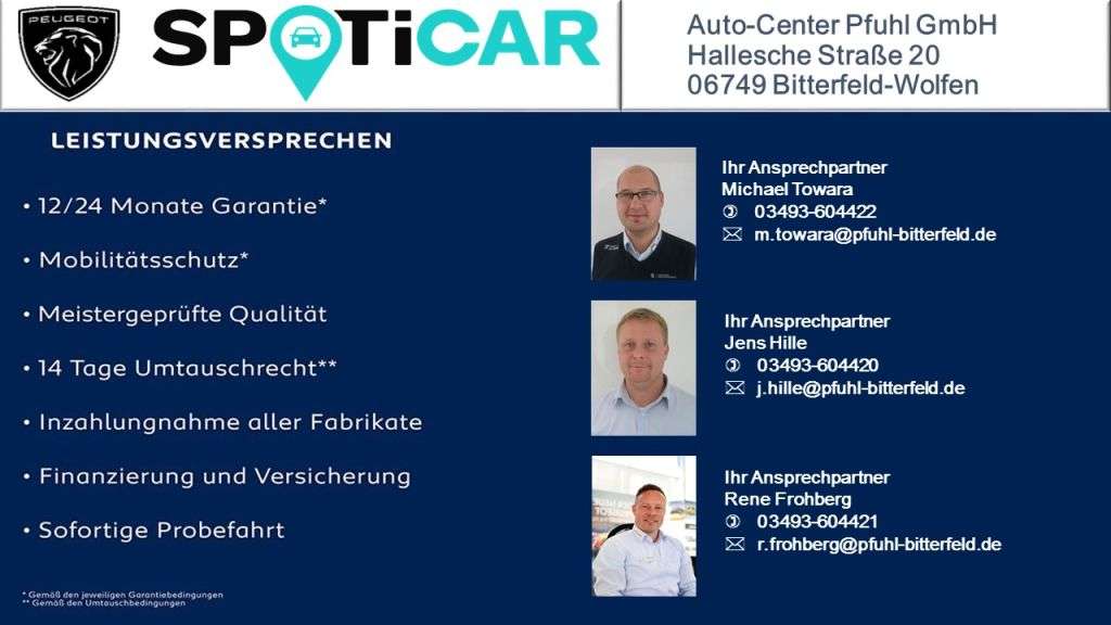 Peugeot 308 31.300 km 25.990 &euro; Bitterfeld-Wolfen OT Bitterfeld 06749