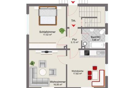 Haus Wald - 6 Zimmer, 112 m&sup2;, 1.500&euro; | Angebot:26411148