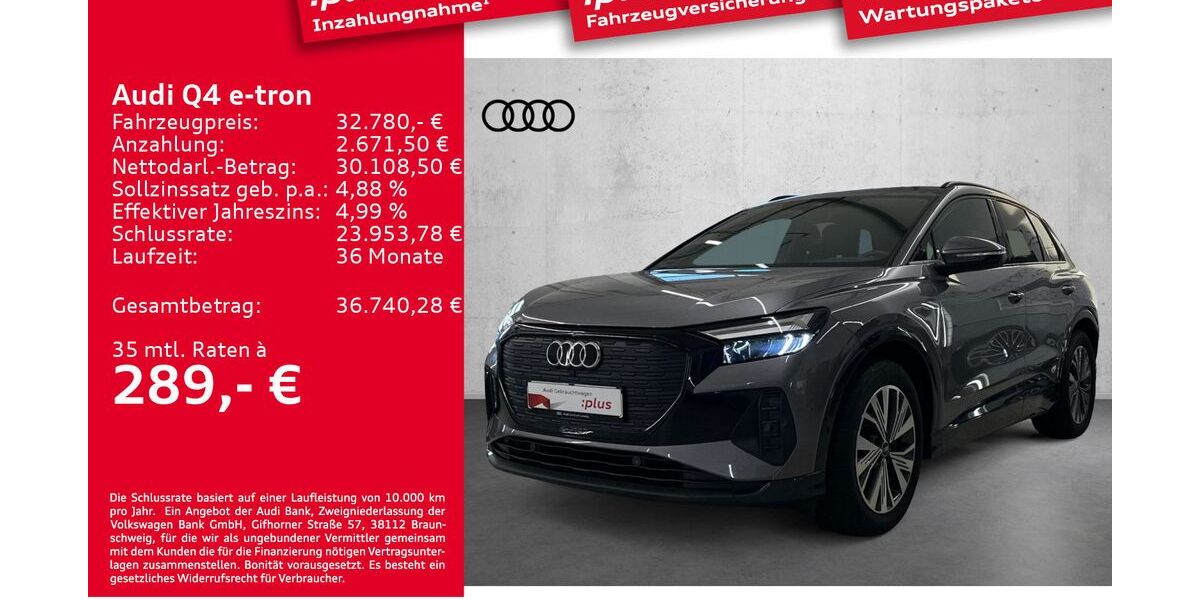 Audi Q4 e-tron 43.719 km 31.330 &euro; Leipzig 04129