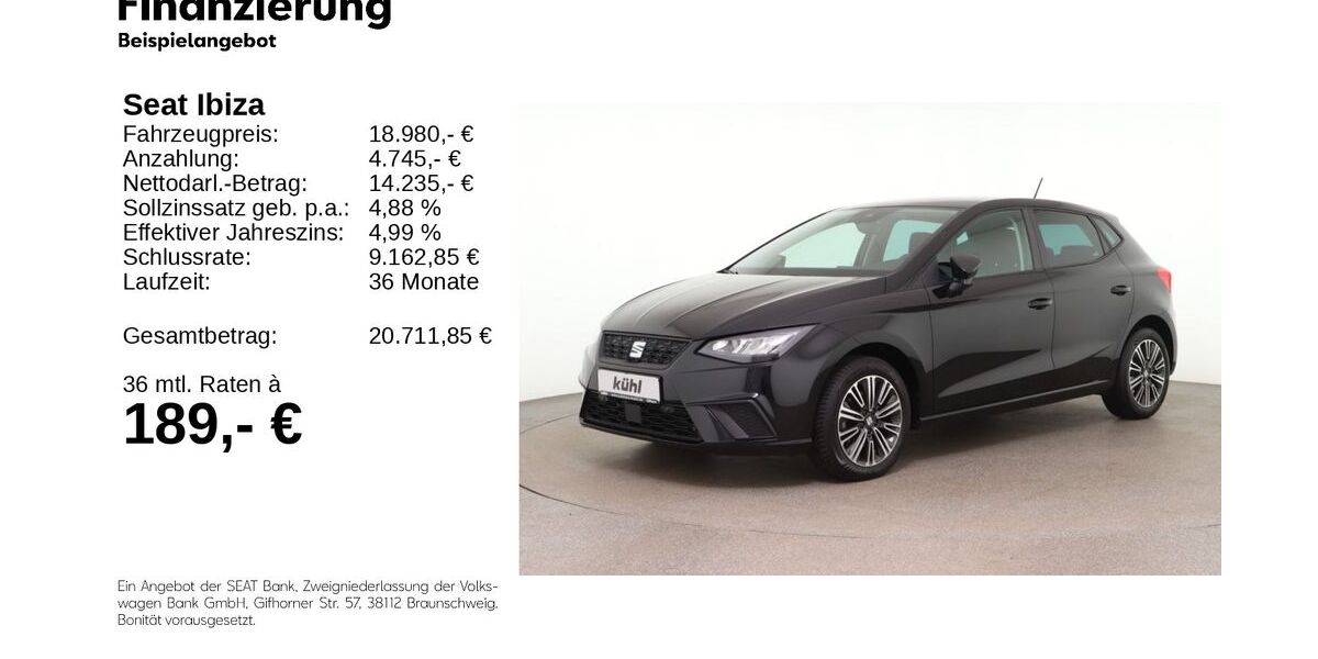 Seat Ibiza 40.210 km 18.780 &euro; Gifhorn 38518