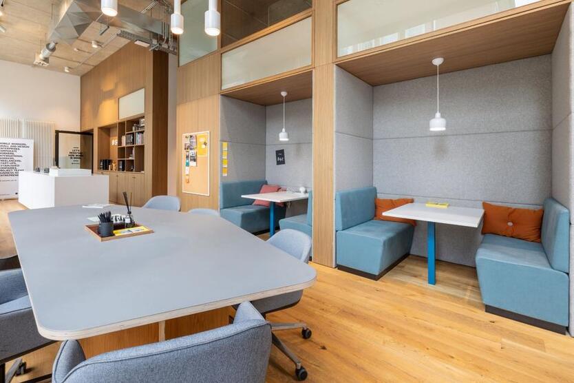 Werde Teil eines kollaborativen Coworking-Umfelds in Spaces Anscharcampus