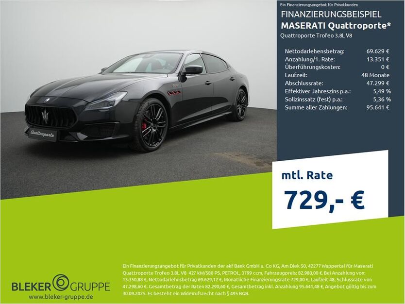 Maserati Quattroporte 90.000 km 82.980 € Münster - Amelsbüren 48163