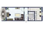 Erdgeschoßwohnung Potsdam Industriegelände - 1 Zimmer, 36 m&sup2;, 435&euro; | Angebot:26672155