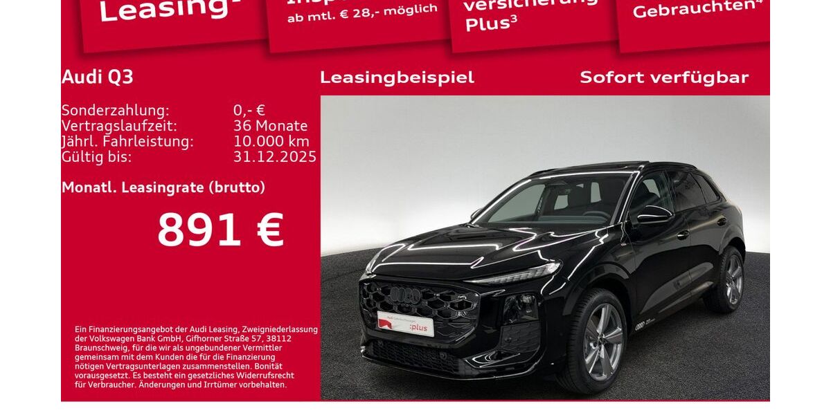 Audi Q3 9.500 km 58.900 &euro; Berlin 12489