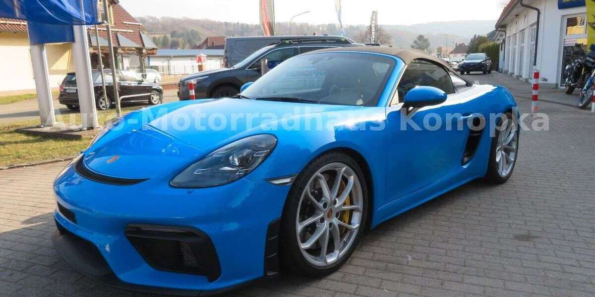 Porsche Boxster 15.900 km 119.500 &euro; Zella-Mehlis 98544