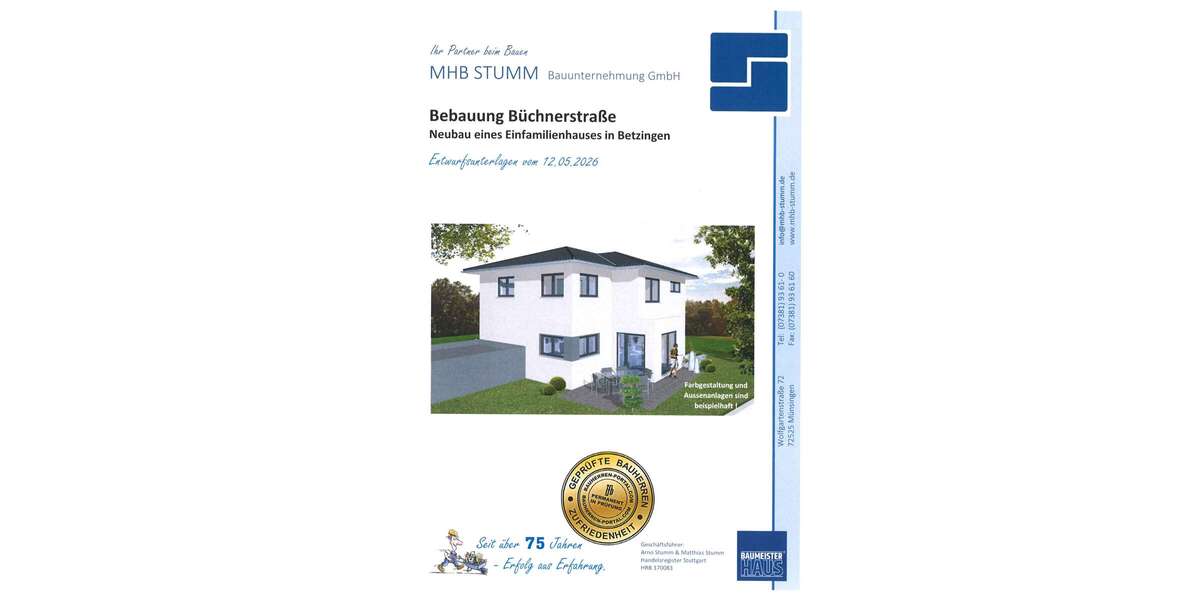 Haus zum Kaufen in Reutlingen 1.065.000 € 157.7 m² - Einfamilienhaus Reutlingen Orschel-Hagen | Angebot:26863796