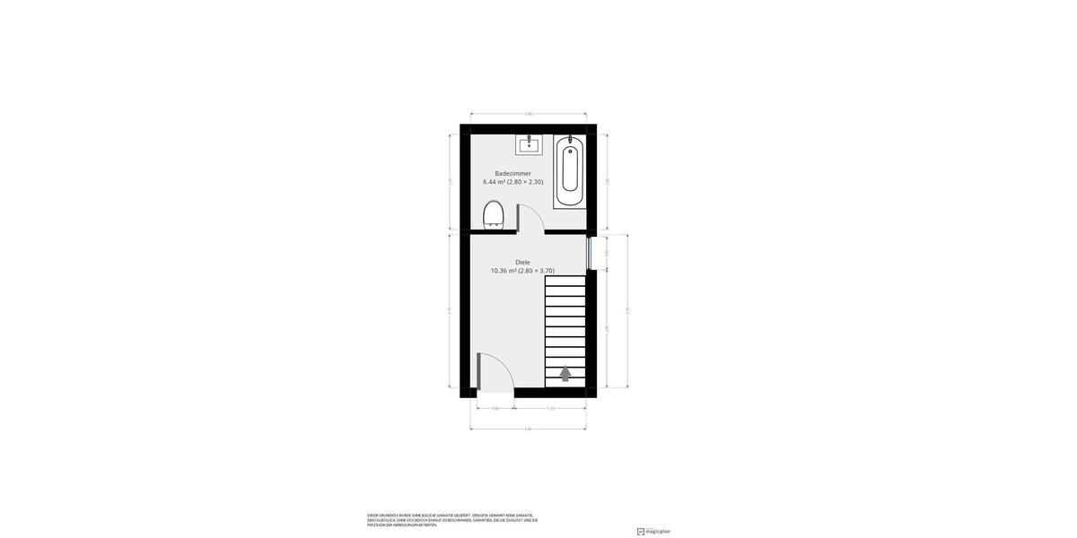 Maisonettenwohnung Barsbüttel - 2 Zimmer, 65 m&sup2;, 950&euro; | Angebot:26001525