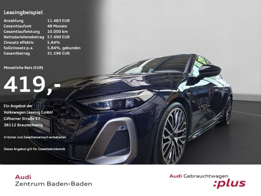 Audi A5 12.469 km 56.410 € Baden Baden 76532