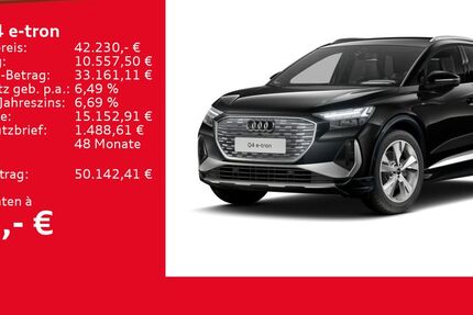 Audi Q4 e-tron 6.315 km 42.230 &euro; Ulm 89073