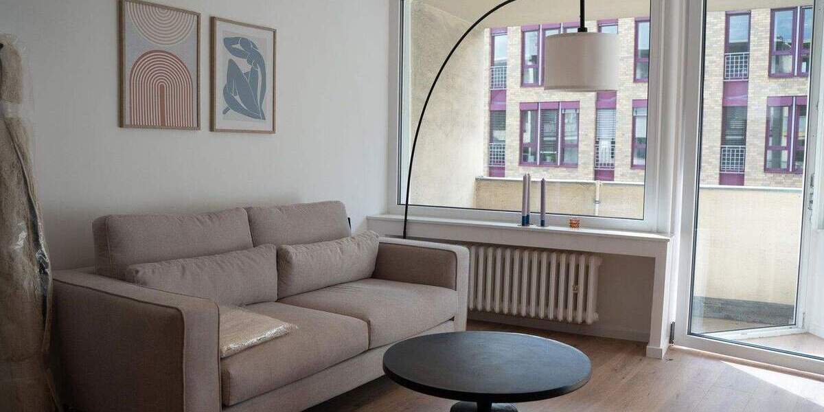 Etagenwohnung Köln Altstadt-Nord - 2 Zimmer, 59 m&sup2;, 1.300&euro; | Angebot:25094710