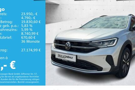 VW Taigo 2.001 km 22.850 &euro; Neu-Ulm 89231