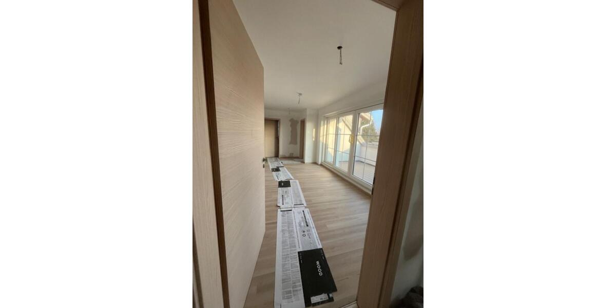 Neubau nachhaltige helle Wohnung DG Besichtgung erst ab der 07KW! 2 zimmer