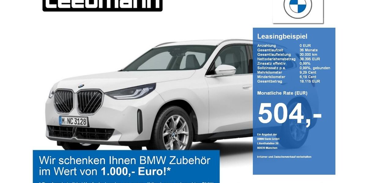 BMW X3 7.471 km 45.690 &euro; Deggendorf 94469