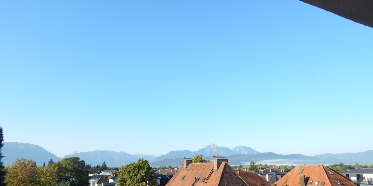 Exklusives Penthouse mit Alpenblick – stilvolles Wohnen nahe Salzburg - inkl. Einbauküche - Etagenwohnung Freilassing Freilassing | Angebot:27288484