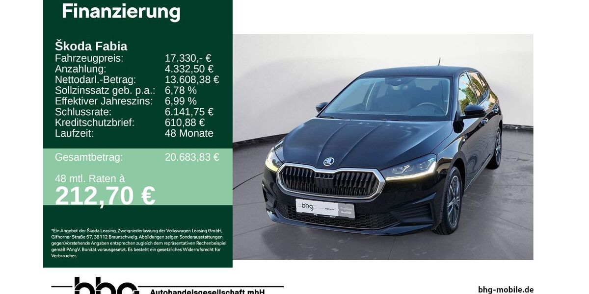 Skoda Fabia 58.602 km 16.660 &euro; Freudenstadt 72250