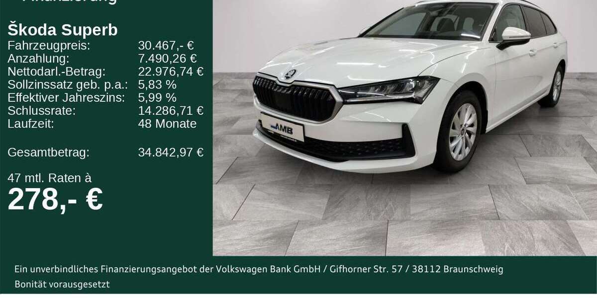 Skoda Superb 27.910 km 29.870 &euro; Borna 04552