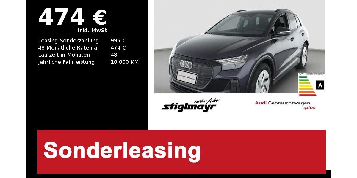 Audi Q4 e-tron 5.125 km 47.471 &euro; Pfaffenhofen 85276