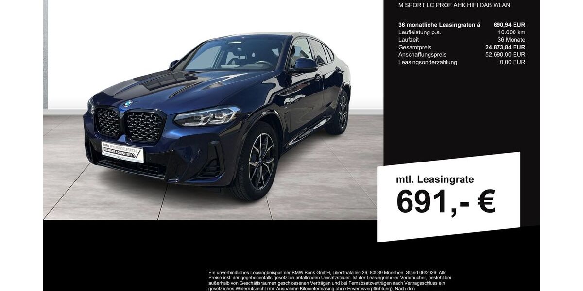 BMW X4 17.400 km 52.690 &euro; Betzdorf 57518