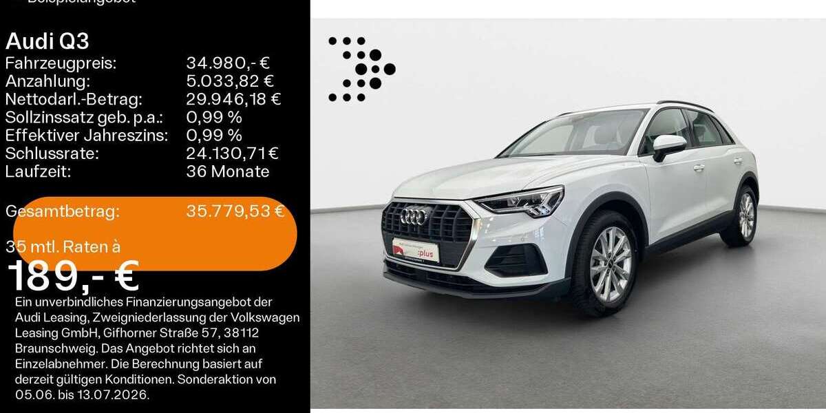 Audi Q3 27.113 km 34.980 &euro; Hofheim 65719