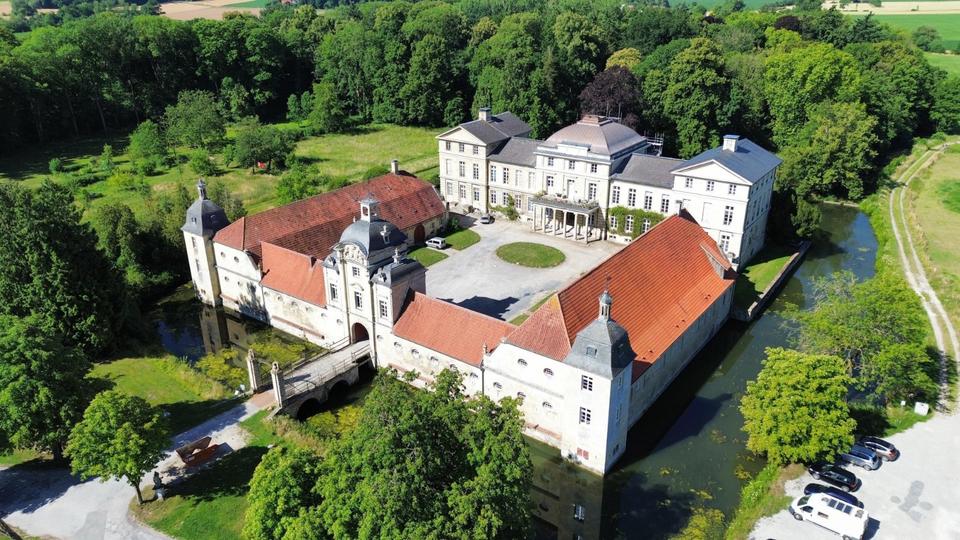 Atelier - Büro - Rückzugsort auf einem Wasserschloss in Havixbeck zimmer