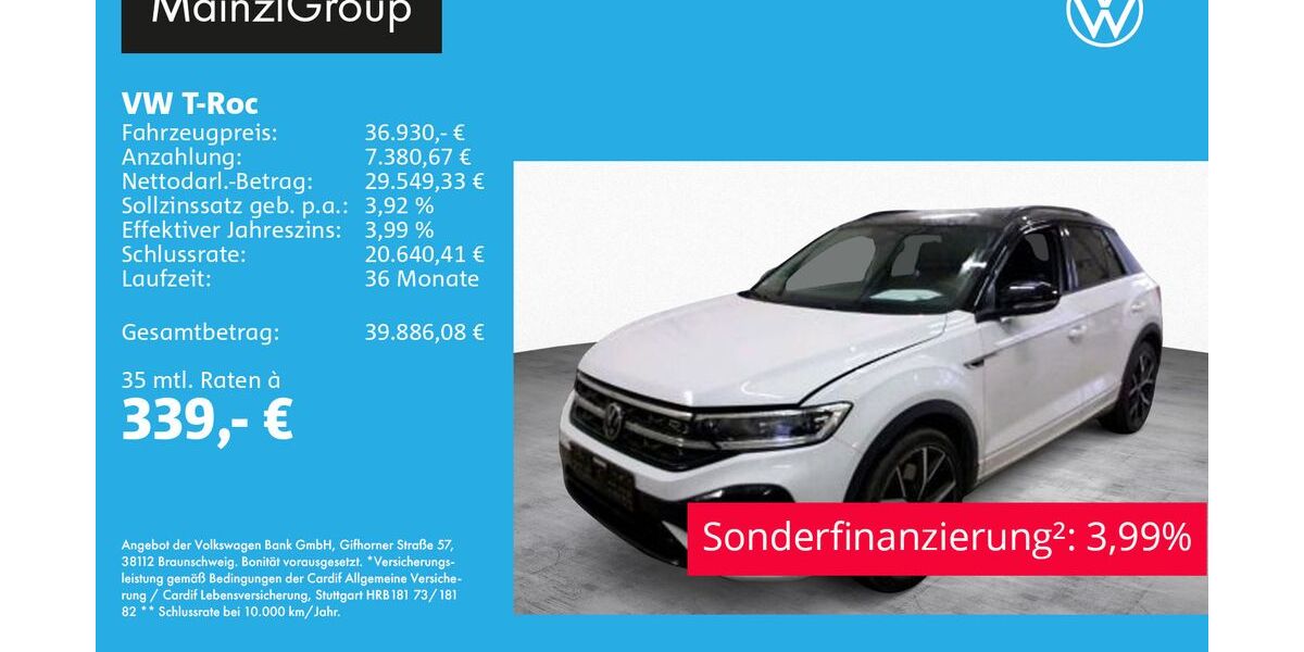 VW T-Roc 24.000 km 36.930 &euro; Feldkirchen/Westerham 83620