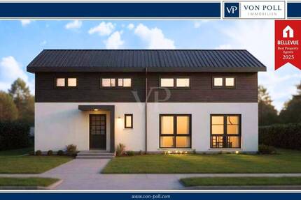 Moderne Doppelhaushälfte in Massivbauweise - Effizienzhaus 55 in Vachdorf - Projektiert, Provisionsfrei für Käufer 4 zimmer