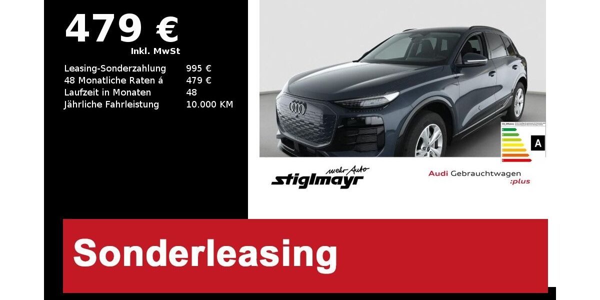 Audi Q6 e-tron 4.957 km 52.990 &euro; Pfaffenhofen 85276