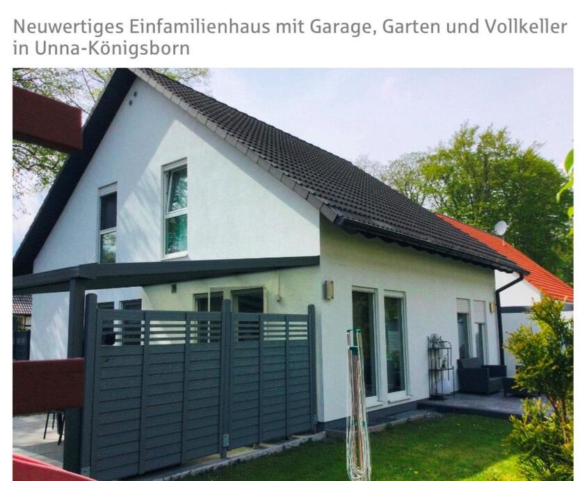 „Haus für ein Jahr mieten –voll ausgestattet & gemütlich& zentral zimmer