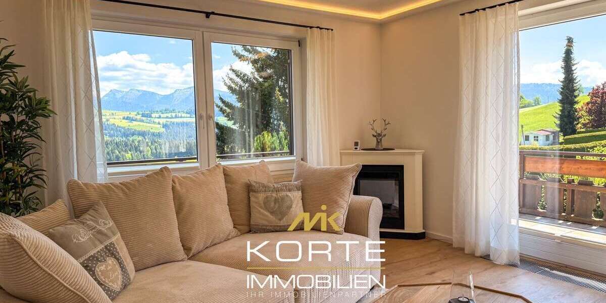 Etagenwohnung Oberreute - 3 Zimmer, 88 m&sup2;, 398.000&euro; | Angebot:20616688