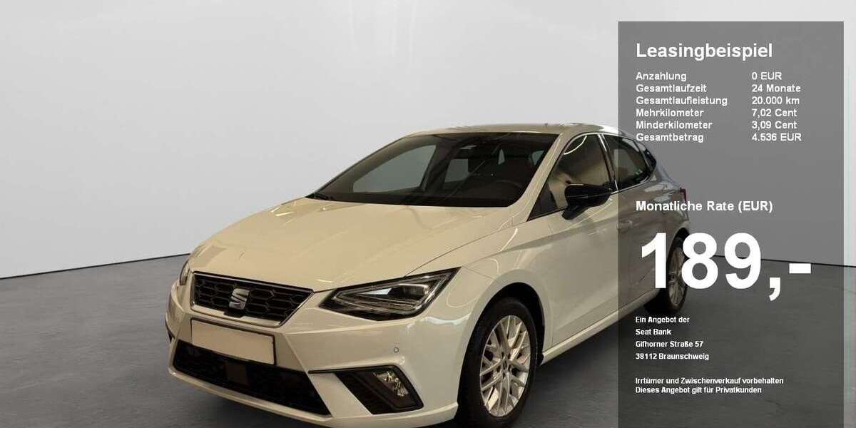 Seat Ibiza 27.620 km 21.890 &euro; Regensburg 93055