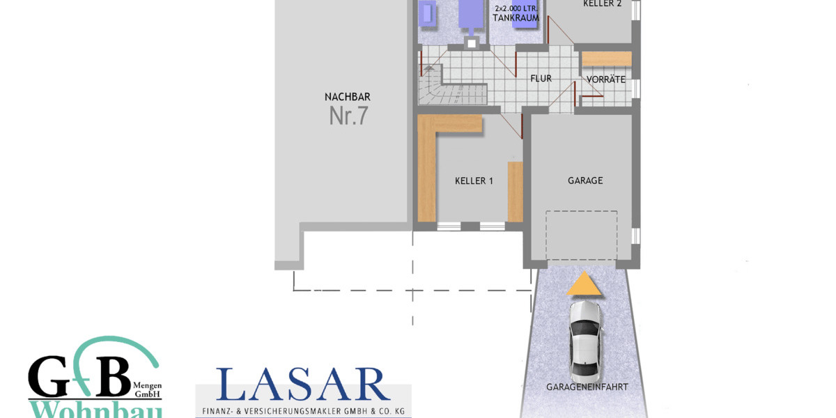 Doppelhaushälfte Scheer - 6 Zimmer, 120 m&sup2;, 189.500&euro; | Angebot:26819740