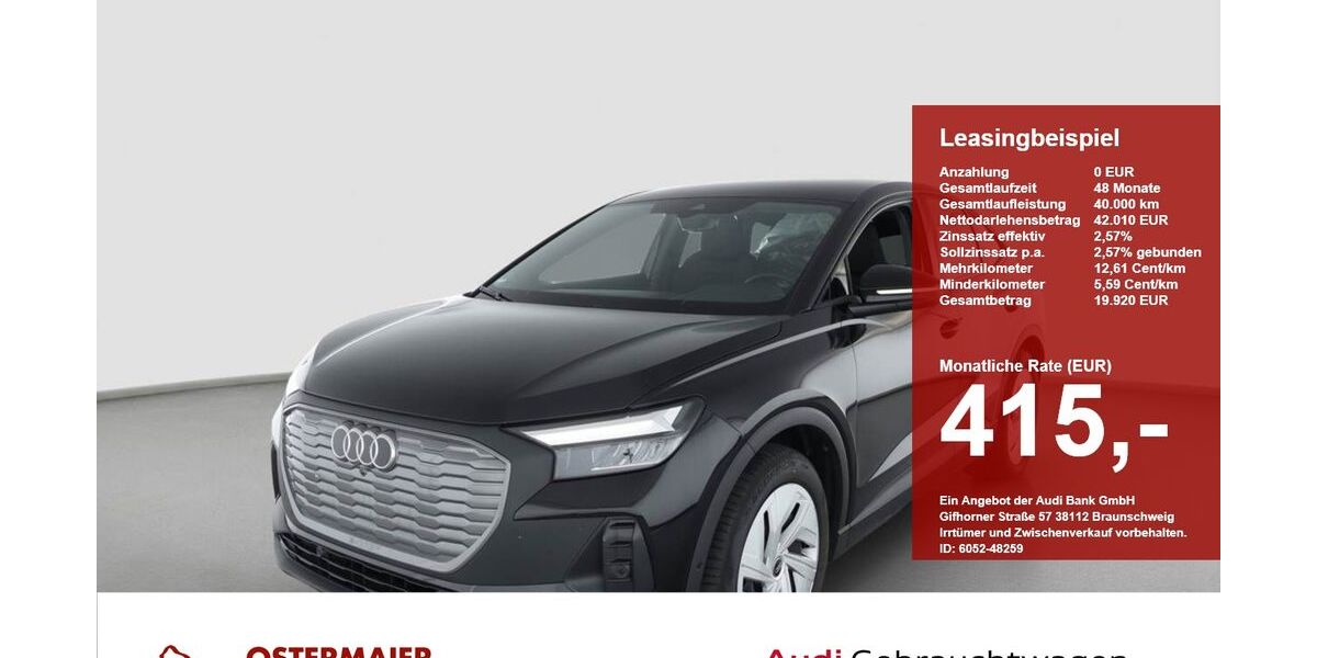 Audi Q4 e-tron 20.378 km 42.010 &euro; Mühldorf am Inn 84453